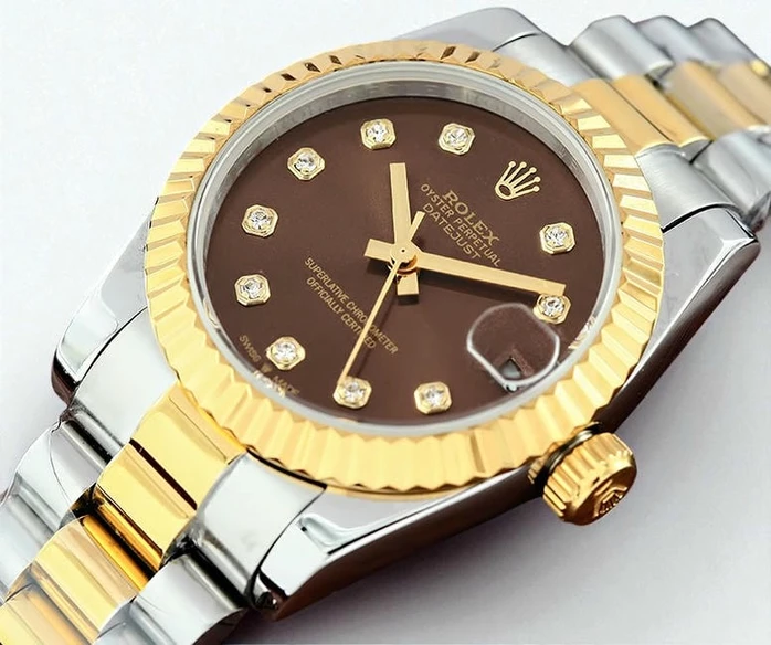 Rolex Lady Datejust Chocolate Dial Watch7013 Pakistan