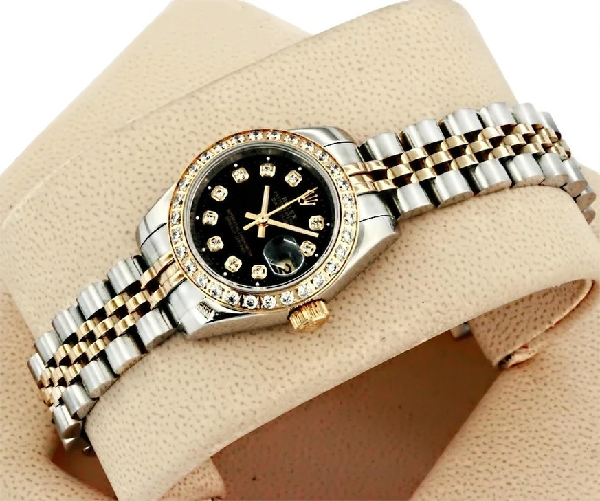 Rolex Lady Datejust Diamond Watch 1 1 Pakistan