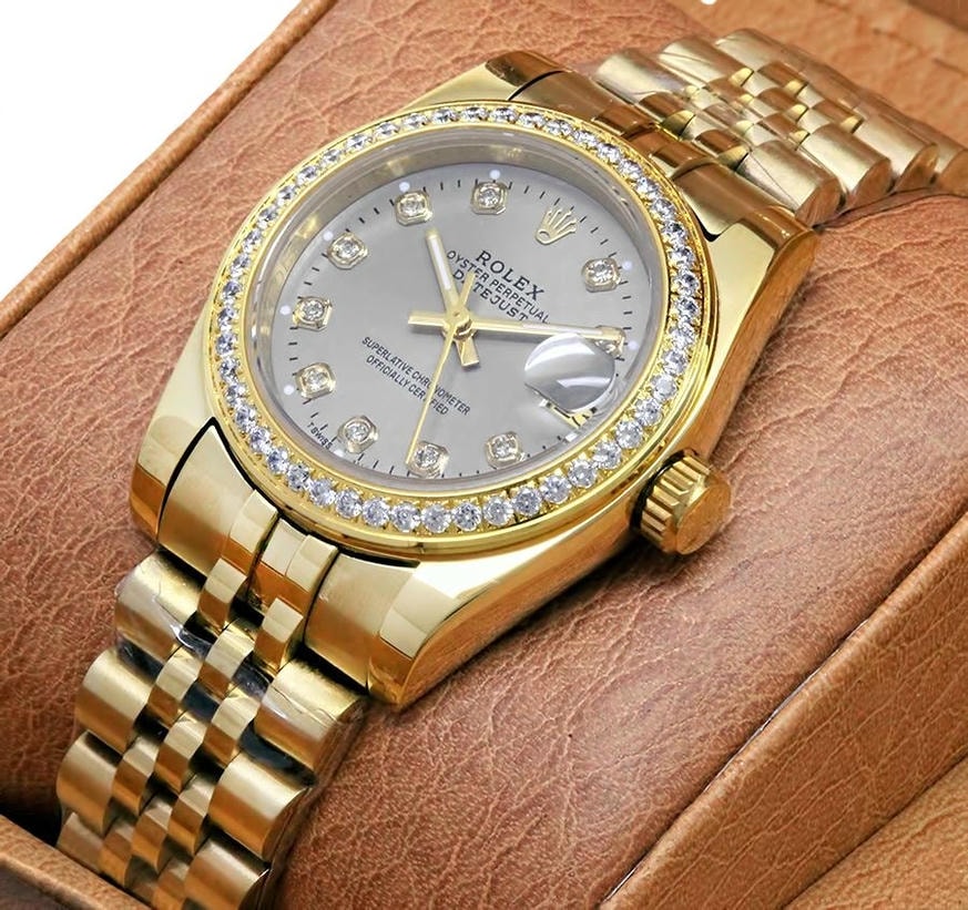 Rolex Lady Datejust Diamond Watch Watches Price 116 Pakistan