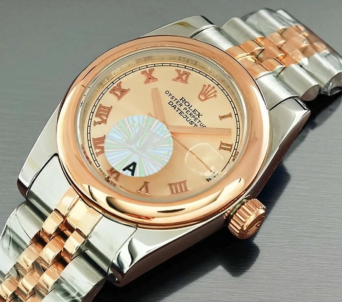 Rolex Lady Datejust Rose Gold Dial Watch2024 Pakistan