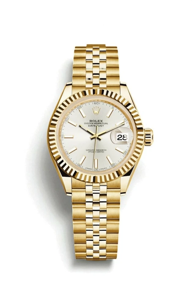 Rolex Lady Datejust Silver Dial Watch Pakistan