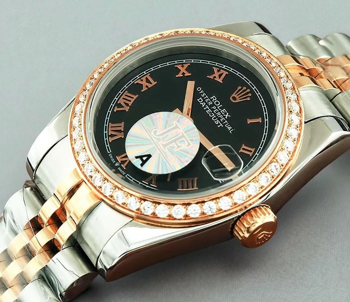 Rolex Lady Datejust Two Tone Diamond Bezel Watch2006 Pakistan