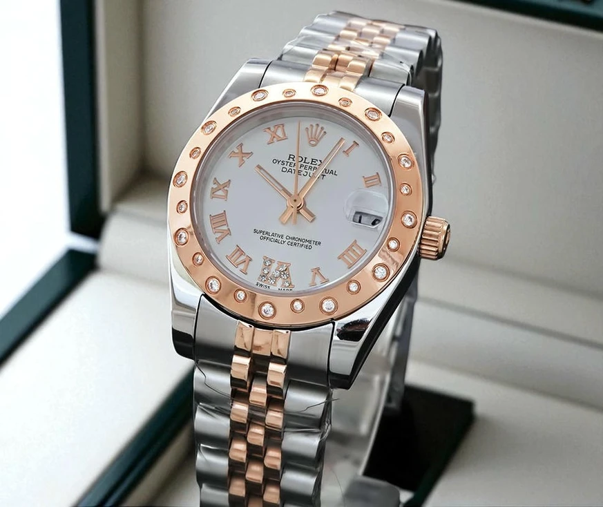 Rolex Lady Datejust Two Tone Watches 116 Pakistan