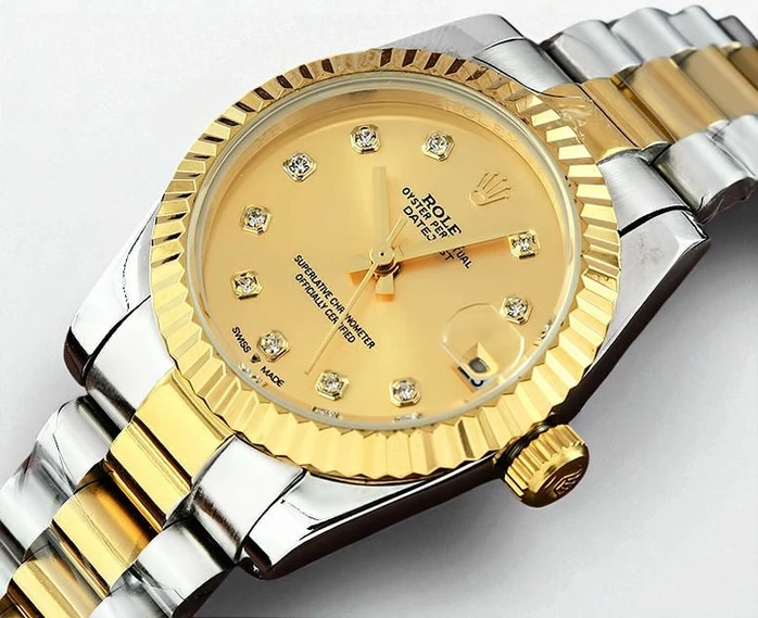 Rolex Lady Datejust With Champagne Dial Watch7011 Pakistan