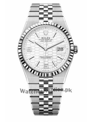 Rolex Land Dweller 127334 0001 40 Mm White Dial 2025 Nfc With Card Watch For Men 1