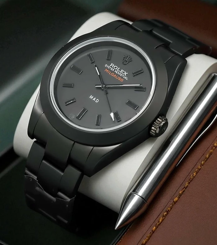 Rolex Milgauss Mad Black Compressed Pakistan