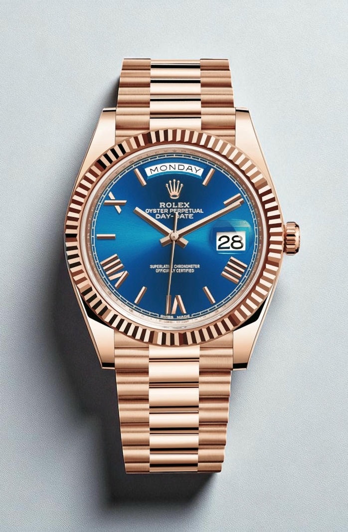 Rolex Oyster Perpetual Datejust 41 Blue Dial Watch Pakistan