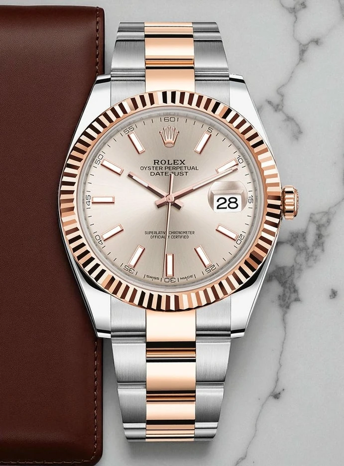 Rolex Oyster Perpetual Datejust 41 Two Tone Watch Pakistan