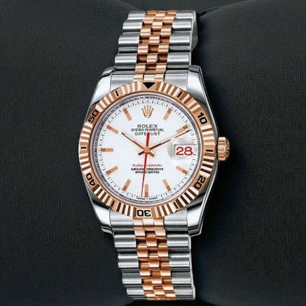 Rolex Oyster Perpetual Datejust Turn O Graph Rolesor Everose 116261 Pakistan