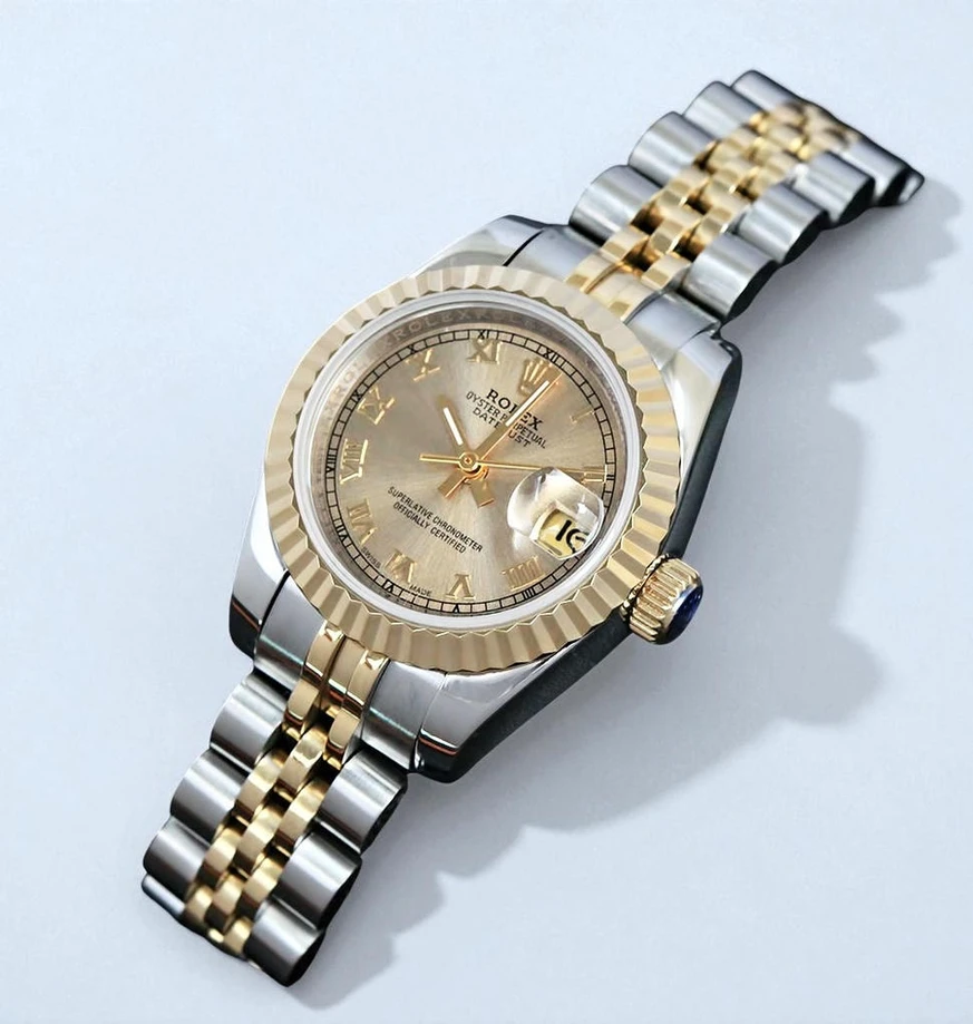 Rolex Oyster Perpetual Datejust Two Tone Watch 1 Pakistan
