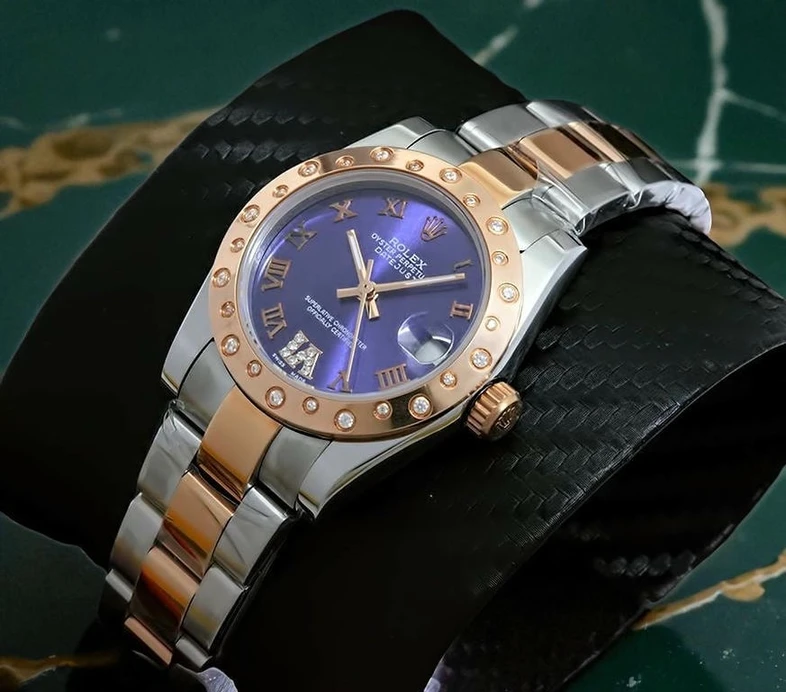 Rolex Oyster Perpetual Lady Datejust Two Tone Watch Pakistan