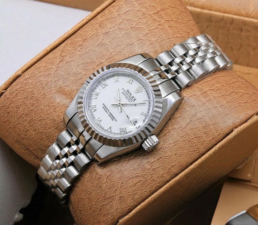 Rolex Oyster Perpetual Lady Datejust White Dial Silver Watch Watches Price 116 1 Pakistan