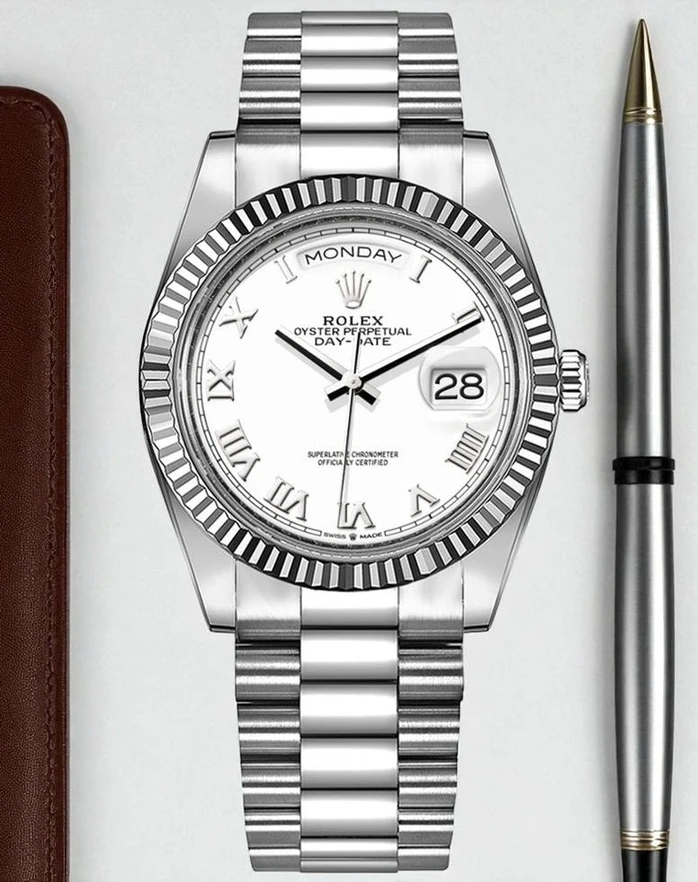 Rolex Oyster Perpetual President Day Date 40 Watch 3 Pakistan