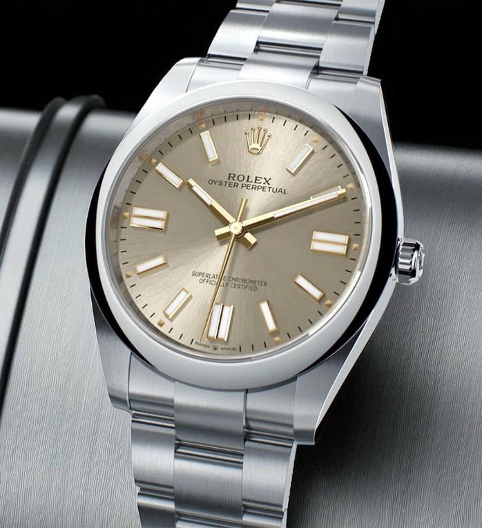 Rolex Oyster Perpetual The Essence Of The Oyster Gray Dial Watch 17528 Pakistan