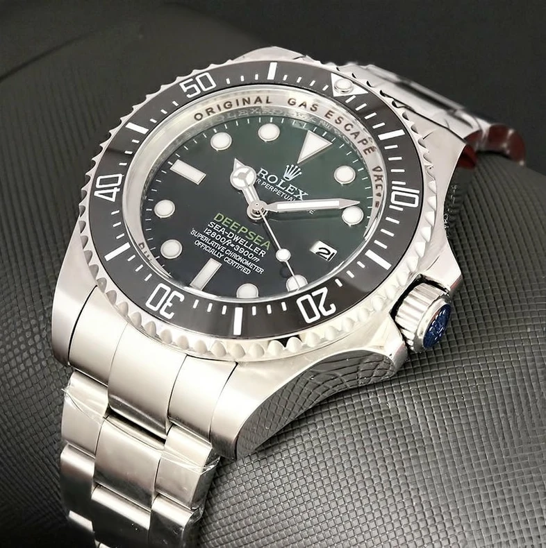 Rolex Sea Dweller Deepsea D Green Dial Ceramic 50th Anniversary Watch Pakistan