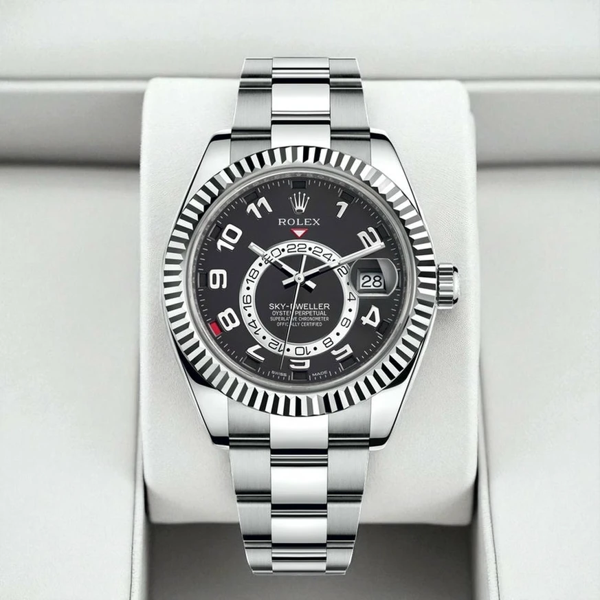 Rolex Sky Dweller Black Dial Watch 2 Pakistan