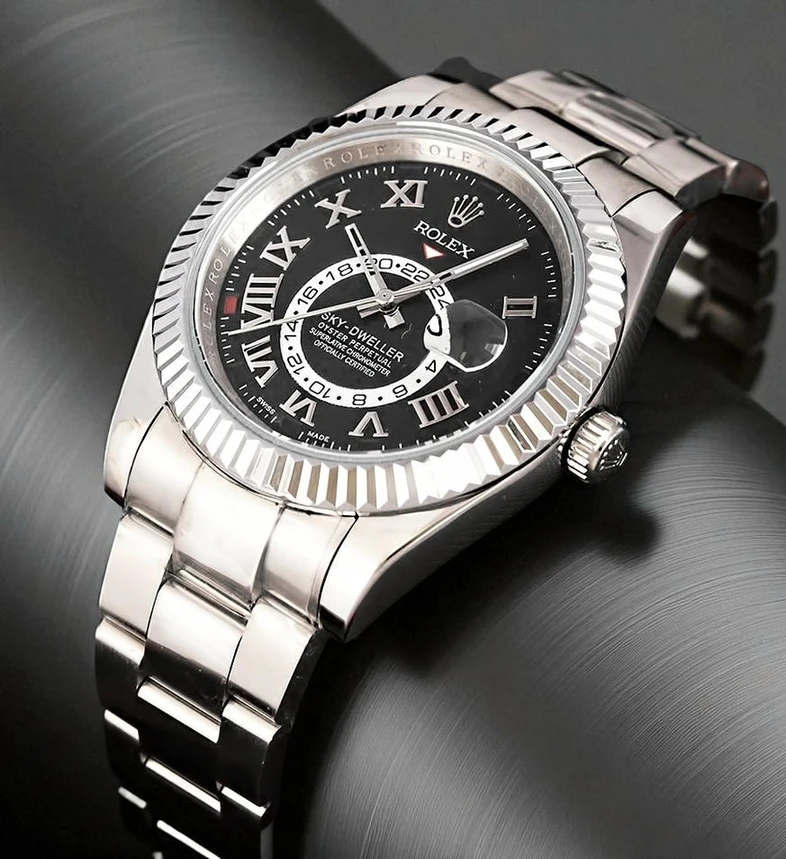 Rolex Sky Dweller Black Dial Watch 3 Pakistan