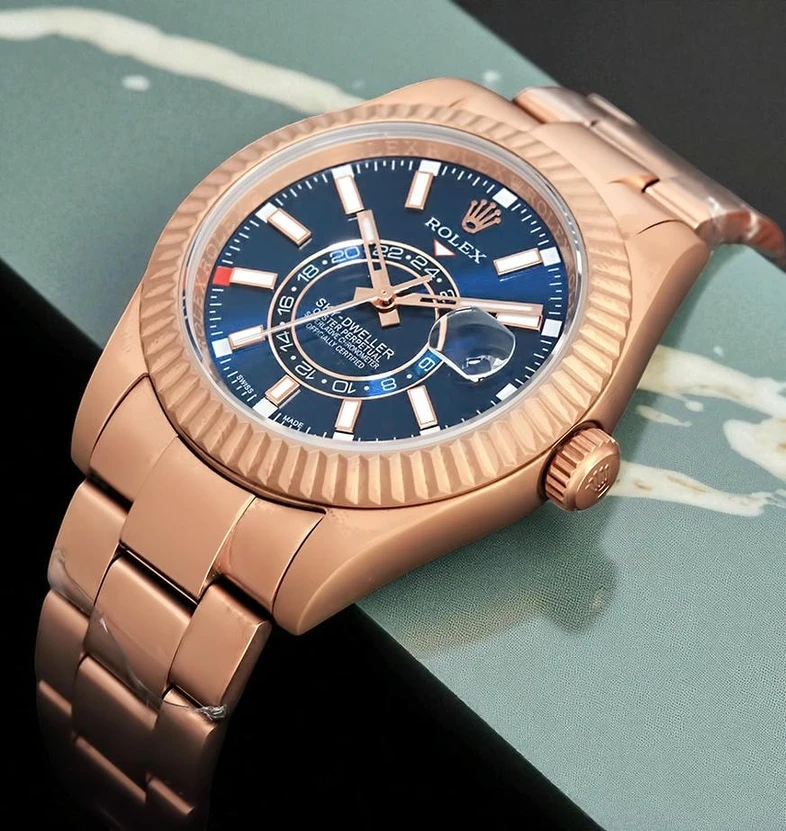 Rolex Sky Dweller Blue Dial Titanium Watch Pakistan