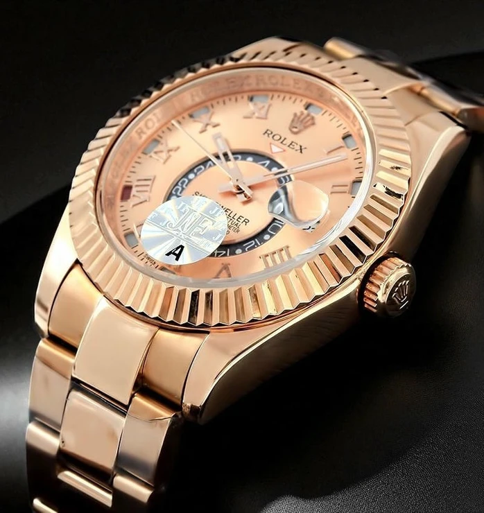 Rolex Sky Dweller Everose Gold Men S Watch Pakistan