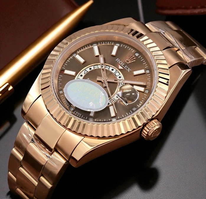 Rolex Sky Dweller Rose Gold Men S Watch2069 Pakistan
