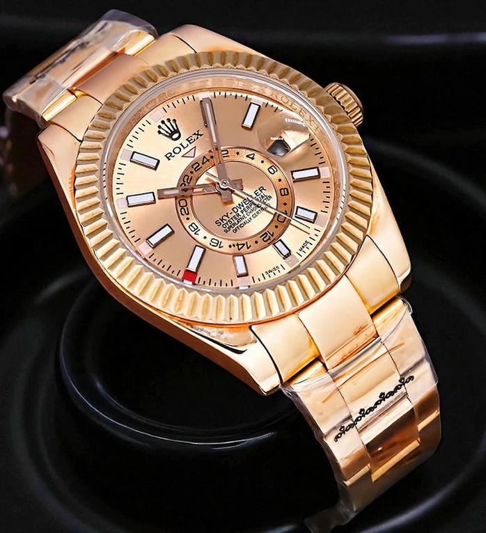 Rolex Sky Dweller Rose Gold Watxh Pakistan