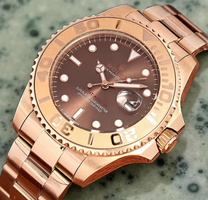 Rolex Yacht Master Brown Dial Watch Pakistan