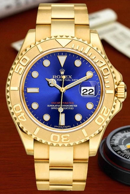 Rolex Yacht Master Gold Watch327 Pakistan