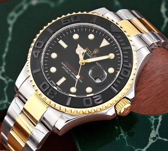 Rolex Yacht Master Two Tone Watch Pakistan