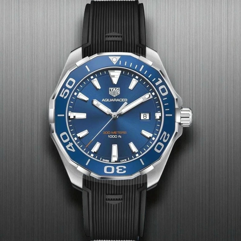 Tag Heuer Aquaracer Brushed Blue Dial Men S Watch Pakistan 1765832398 Ab7a643e