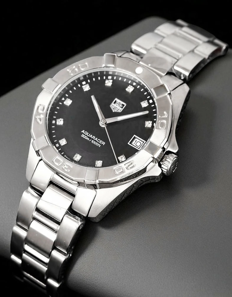 Tag Heuer Aquaracer Lady Black Dial Watch Pakistan 1765832376 Ff069321