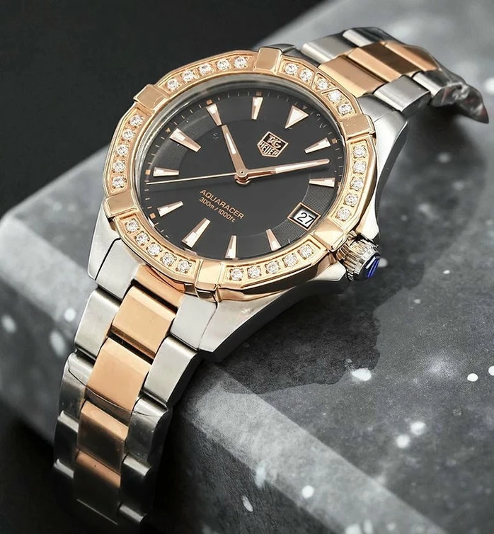 Tag Heuer Aquaracer Lady Black Dial Watch Pakistan 1765832404 F0f6f08c