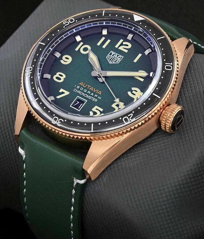 Tag Heuer Autavia Isograph Green Swiss Watch Compressed Pakistan 1765832409 9e30a005