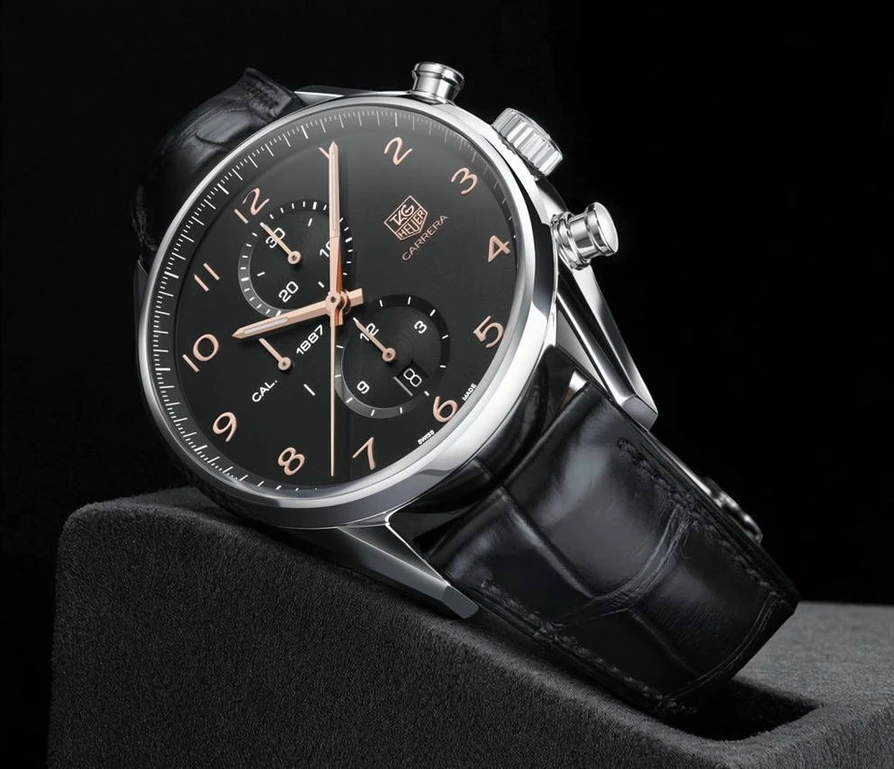 Tag Heuer Carrera Calibre 1887 43mm Black Dial Pakistan