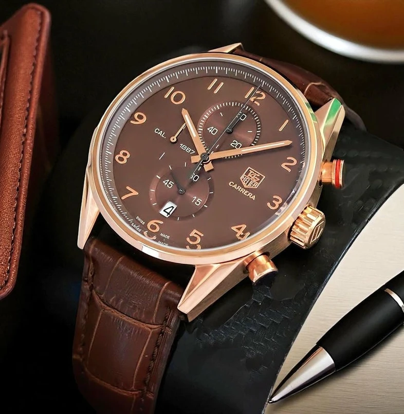 Tag Heuer Carrera Calibre 1887 Brown Watch Pakistan