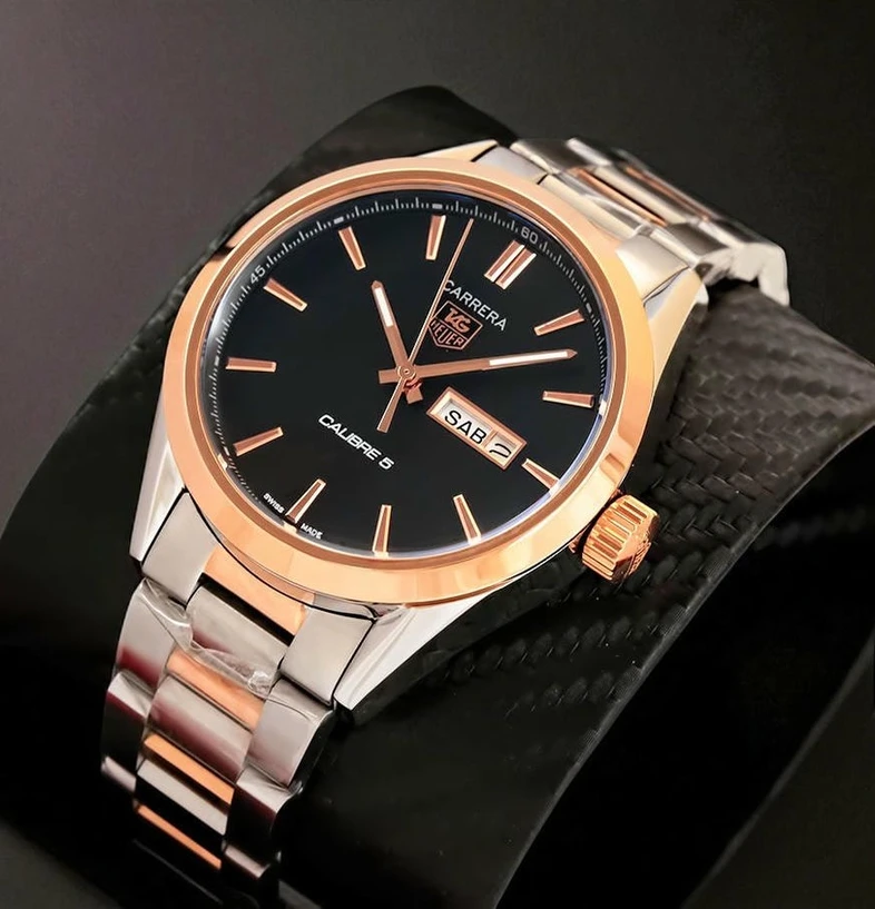 Tag Heuer Carrera Calibre 5 Black Dial Watch Watch Pakistan