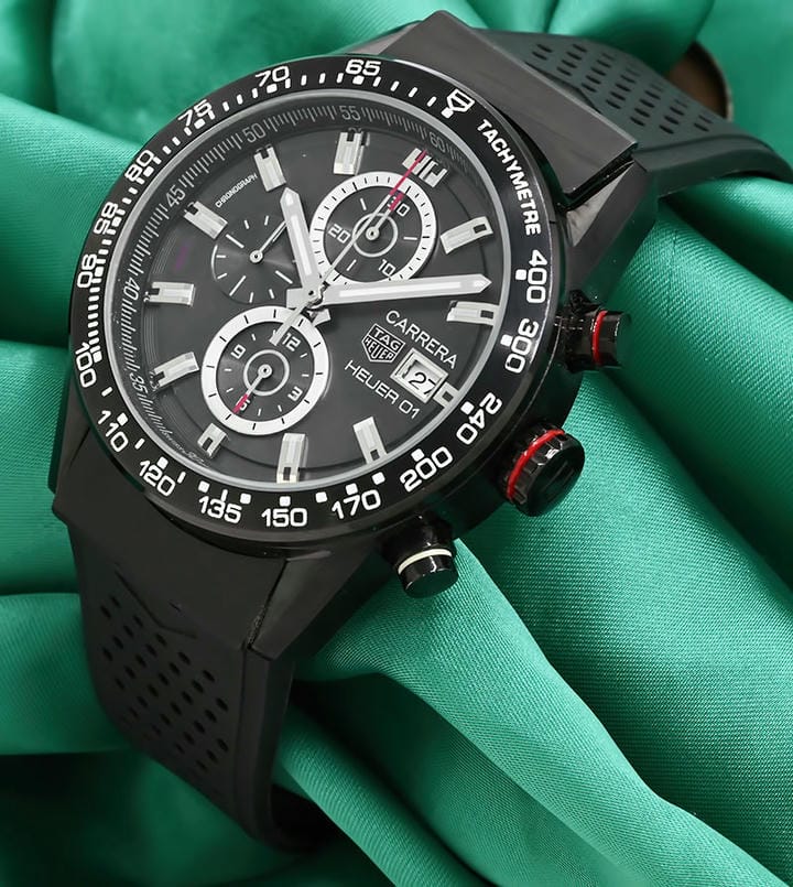 Tag Heuer Carrera Calibre Heuer 01 Chronograph Watch 3
