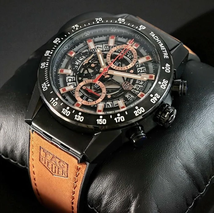 Tag Heuer Carrera Calibre Heuer 01 Skeleton Dial Men S Watch Compressed Pakistan