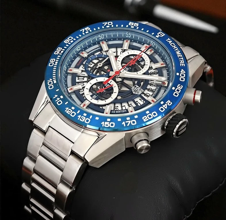 Tag Heuer Carrera Calibre Heuer 01 Skeleton Dial Men S Watch Pakistan