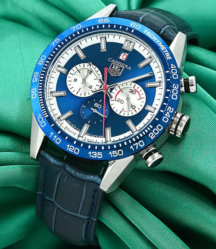 Tag Heuer Carrera Calibre Heuer 02 Blue Watch