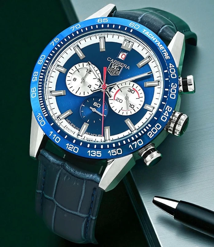 Tag Heuer Carrera Calibre Heuer 02 Blue Watch Pakistan