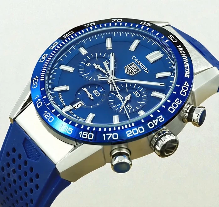 Tag Heuer Carrera Calibre Heuer 02 Blue Watch101 Pakistan
