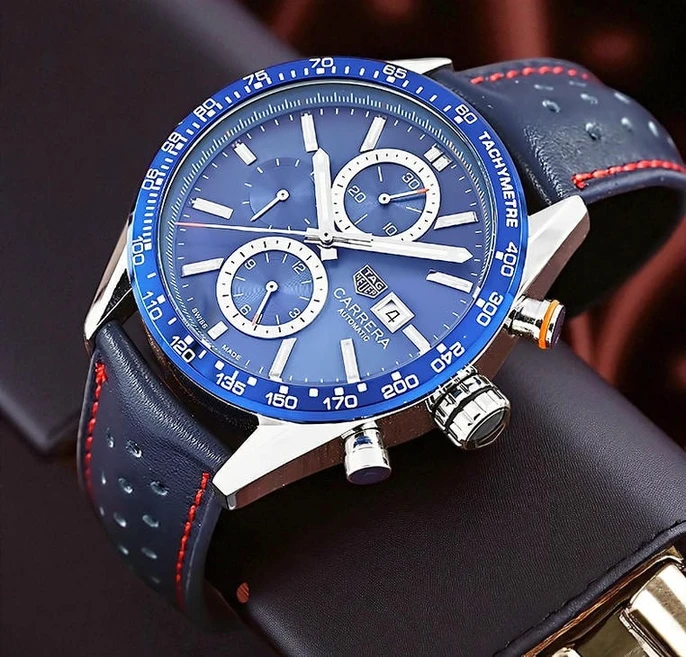 Tag Heuer Carrera Chronograph Blue Watch Pakistan