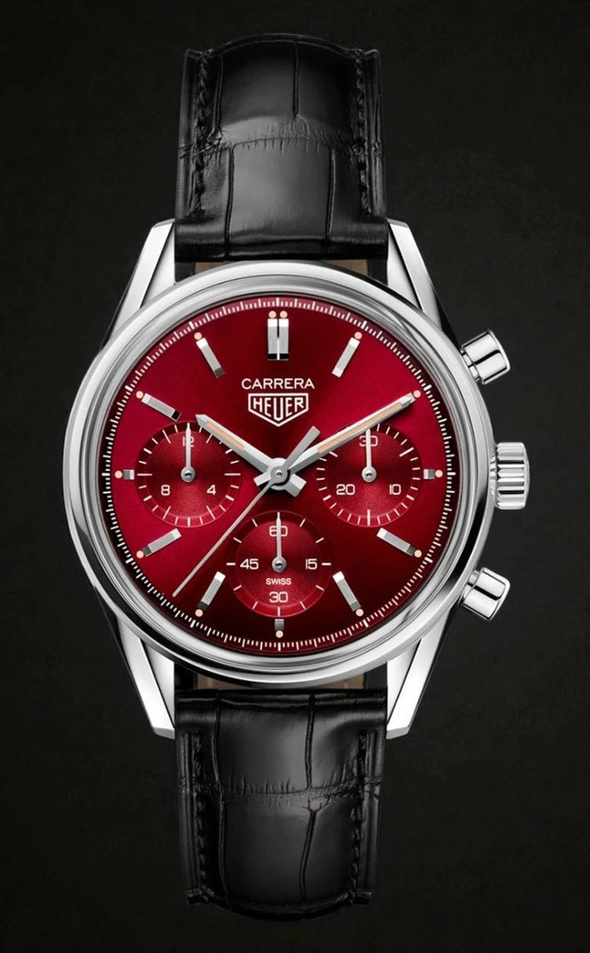 Tag Heuer Carrera Chronograph Special Edition Red Dial Watch Pakistan