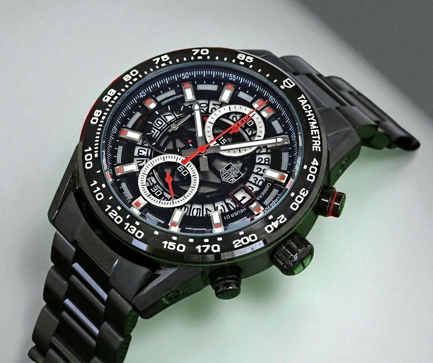 Tag Heuer Carrera Heuer 01 Baselworld 2015 Black Stainless Steel Pakistan