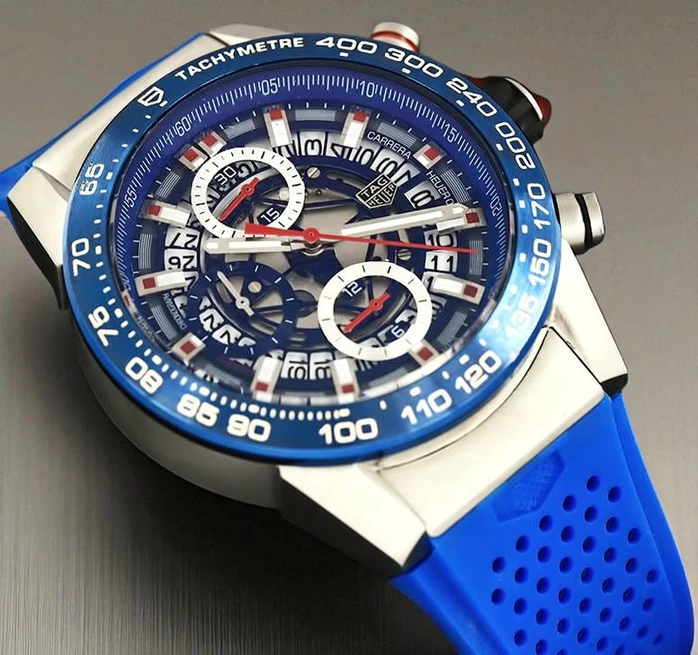 Tag Heuer Carrera Heuer 01 Blue Watch856 Pakistan
