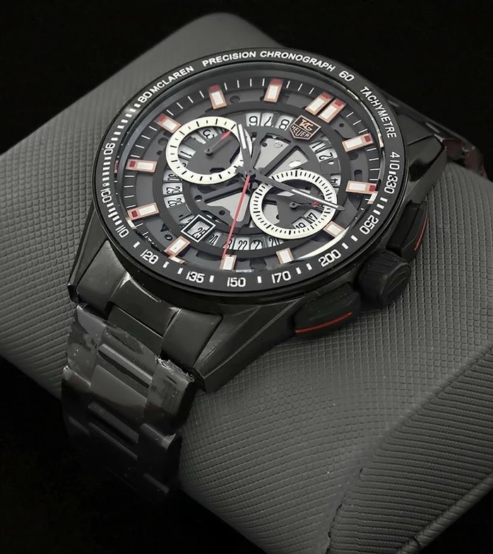 Tag Heuer Carrera Skeleton Dial Watch Compressed 2 Pakistan