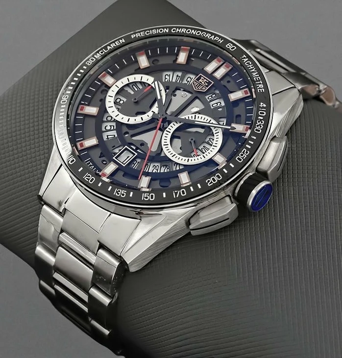 Tag Heuer Carrera Skeleton Dial Watch Compressed Pakistan