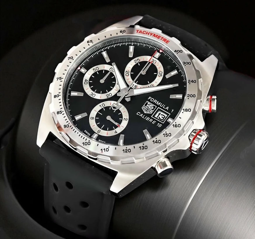Tag Heuer Formula 1 Calibre 16 Chronograph Black Dial Watch Pakistan