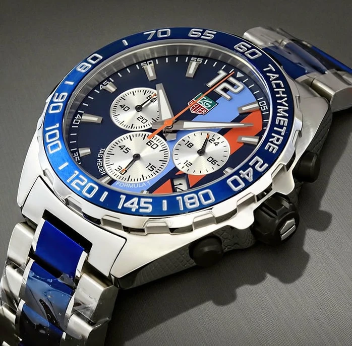 Tag Heuer Formula 1 Gulf Racing Special Edition Watch41 Pakistan