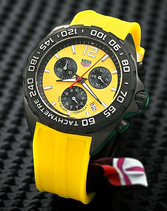 Tag Heuer Formula 1 Mens Yellow Watch Pakistan